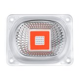 20W 30W 50W Chip LED impermeable con reflector de lente Luz de crecimiento de espectro completo para plantas AC 110V / 220V