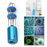 5 W UV + O3 Ozon UVC Antiseptik Sterilizasyon Dezenfeksiyon Lamba USB Şarj Edilebilir Ultraviyole Sterilizatör UV Işık