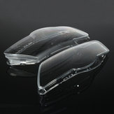 Car Headlight Lens Cover Clear Plastic Shell Lampshade Pair for VW Passat B6 R36
