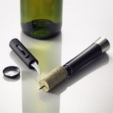 KC-PO020 Red Wine Bottle Air Pressure Opener Cork Popper Pump Corkscrew Cork Foil Cutter