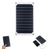 6W 6V 1.2A USB Şarj Aleti Fotovoltaik Şarj Sunpower-Hücreler Güneş Paneli Power Bankı Emme Kupaları ve Karabina ile
