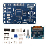 Kit di produzione oscilloscopio STC8 con schermo LCD Mini oscilloscopio Kit fai da te Parti kit di saldatura elettronica