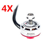 4X Emax RS2306 White Edition 2750KV 3-4S Racing Brushless Motor For RC Drone FPV Racing Multi Rotor