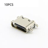 10PCS Tipo-C 16P USB 3.1 Presa femmina di ricarica rapida con piastra di immersione 1.6 Spina di ricarica wireless