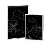 Tableta de dibujo LCD Xiaomi Mijia de 13,5 pulgadas en color negro con protección ocular, borrado de pantalla con un solo botón, portátil y con una colorida pizarra para escribir a mano para niños