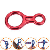 XINDA TP-8601P 35KN Outdoor Rock Climbing Rappelling Slow Descender Belay Rescue Gear Equipment Abseiling Ring