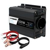 500W 1500W 2000W DC 12V/24V to AC 220V Power Inverter EU Socket Dual USB Car Home Inverter Voltage Converter