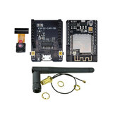 3PCS ESP32-CAM-MB-WiFi MICRO USB ESP32 Seriell zu WiFi ESP32 CAM Entwicklungsplatine CH340G 5V Bluetooth+OV2640 Kamera+2.4G Antenne IPX