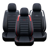 5-Sitzer Universal Autositzbezüge Deluxe PU Leder Sitzkissen Komplette Sitzbezüge