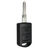 2 Knopf-Fernschlüsselanhänger-Kasten mit Batterie für Opel Opel Agila Corsa Meriva kombiniert