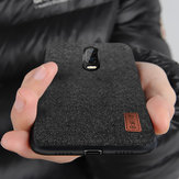 União de tecido de luxo Bakeey Soft Silicone proteção à prova de choque de borda Caso para OnePlus 6T 