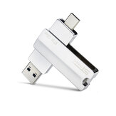 STmagic K39 2 az 1-ben USB 3.0 & Type-C USB Flash Drive OTG Pendrive Fém 64GB 128GB 256GB 512GB Memória U Lemez 150MB/S