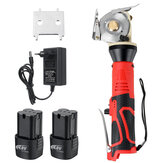 Cordless Rechargeable Electric Cloth Fabric Cutting Tools Leather Blanket Electric Cutter Saws Machine Kit W/ 1/2 Battery