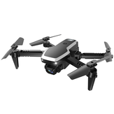 CSJ S171-PRO Mini 2.4G WiFi FPV avec double caméra grand angle 4K HD Zoom réglable 50x Mode de maintien d'altitude Drone Quadcopter pliable RTF