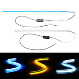 45cm/60cm Sequentiële LED-striplicht Schakelaar voor Richtingaanwijzer Schakelen Indicator DRL Dagrijverlichting