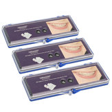  3Pcs Packs Dental ORMAER Orthodontics Brackets Ceramic Brace Teeth Tools