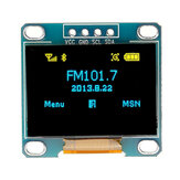 Geekcreit® 0.96 дюймов 4Pin Blue Yellow IIC I2C OLED Дисплей Модуль Geekcreit для Arduino - продукты, которые работают с официальными платами Arduino