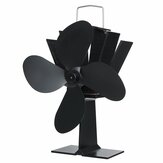 YL-603 4 Bıçaklı Şömine Fanı Sobası Fanı Isıtıcı Fan Isı Güçlü Ekolojik Fan