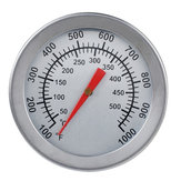 Rvs BBQ Grill Roker Thermometer Gauge Barbecue Koken Grill Gereedschap BBQ Thermometer
