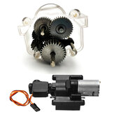 WPL 1Set Original Metal Gears With Speed Change Gear Box For B1 B24 B16 B36 C24 1/16 4WD 6WD Rc Car Parts