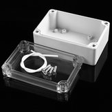 100x68x50mm Electronic Plastic Box Waterproof Electrical Junction Case Clear Cover