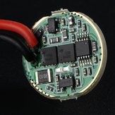Οδηγός φακού DIY Συνοδεία 17mm SST40 με 4 καταστάσεις 0,1% -3% -30% -100% Μέγιστη ισχύς εξόδου 5000mA LED Chip Firmware