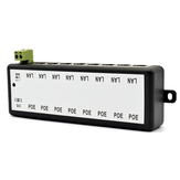Module d'alimentation POE synthétiseur combiné pour CCTV à 8 canaux pour caméras IP de surveillance