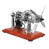 Κινητήρας Stirling με 16 κύλινδρους με ζεστό αέρα, Μοντέλο δημιουργικού κινητήρα, Παιχνίδι μηχανής