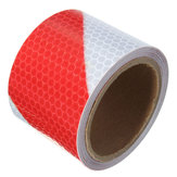 3M Red White Night Safety Reflective Tape Warning Conspicuity Tape Film Sticker