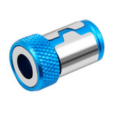 Универсальное магнитное кольцо 1/4 дюйма для металлической насадки отвертки с магнитным кольцом для шестигранных оправок 6,35 мм противокоррозийной сверлильной насадки с мощным магнитным кольцом.