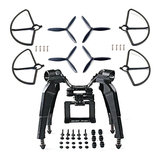 Βελτιωμένη βάση τοποθέτησης κάμερας ανάρτησης ελατηρίου, προστατευτικό λεπίδας για το drone Hubsan H501S X4