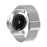 Newwear Q8スマートウォッチ用ステンレススチール腕時計バンドストラップの交換