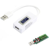 Digitale Display USB Tester Huidige Voltage Charger Capaciteitsdetector Power Bank Batterijmeter + Ontlading Weerstand Belasting