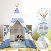Háromszög gyerek sátor vászon alvás Dome Play-sátor Teepee House Wigwam szoba gyermek sátor játék