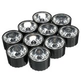 10 stuks 10 ° 15 ° 30 ° 45 ° LED-lens voor High Power DIY Black Light lampenbol