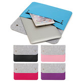 Wool Felt Laptop Sleeve Bag Notebook Case Carrying Handle Bag voor Macbook Air 11 inch