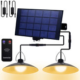 1/2/3/4 Hoofd LED Zonnehanglamp IP65 Waterdichte Buiten Binnen Afstandsbediening Zonnelamp voor Tuin Veranda