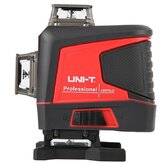 UNI-T LM576LD Laser-Nivelliergerät mit 16 Linien 3D Grüne horizontale vertikale Linie Laser mit automatischer Selbstnivellierung Fernbedienung für den Innen- und Außenbereich
