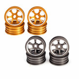 1/28 Upgraded Metal Rims 4PCS For WLtoys K979 K989 Rally Off Road RC Cars
