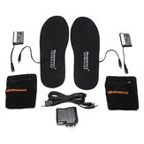 WARMSPACE Elektrisch beheizter Schuh Einlegesohle Fußwärmer Heizung Füße Warme Socken Boot + 2 Batterie