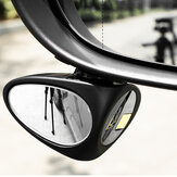 3R Αυτοκίνητο Διπλός Τυφλός Οπίσθιος Καθρέπτης HD 360 ° Wide Angle Reversing Auxiliary Mirror