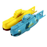 6CH sebességű rádió távirányító elektromos mini RC tengeralattjáró csónak gyerekeknek
