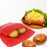 Honana CF-PB01 Sac de cuisson rapide pour pommes de terre au micro-ondes lavable en 4 minutes