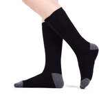35°C-55°C Επαναφορτιζόμενες κάλτσες ηλεκτρικής θέρμανσης 3,7 V για άνδρες και γυναίκες για ζεστό χειμώνα με βαμβακερές κάλτσες