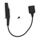 Adapter Cable Baofeng UV-9R Plus UV-XR Waterproof to 2 Pin Suitable for UV-5R UV-82 UV-S9 Walkie Talkie Headset Speaker Mic