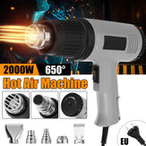 986A 2000W 200V Hot Air Gun Stepless Temperature Regulation 50 to 560 ℃ Maintenance Welding Gun Hot Air Gun