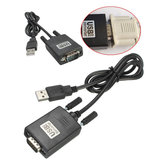 Universal RS232 RS-232 Serial a USB 2.0 PL2303 Interfaz de convertidor de adaptador de cable de 9 pines