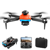 KDiRC K102 MAX WiFi FPV com câmera dupla HD, evitando obstáculos a 360°, posicionamento de fluxo óptico, LED, Drone Quadcopter dobrável sem escova RTF