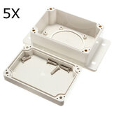 5 Stück 100 x 68 x 50 mm weißer Kunststoff wasserdichtes elektronisches Gehäuse PCB-Box
