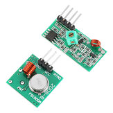 Transmetteur décodeur RF Geekcreit® 433Mhz avec kit de module récepteur pour ARM MCU sans fil Geekcreit pour Arduino - produits compatibles avec les cartes officielles Arduino